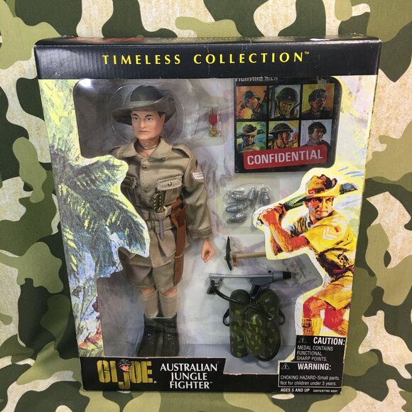 G.I. Joe Timeless Collection Australian Jungle Fighter 12" Action Figure - Picture 1 of 9